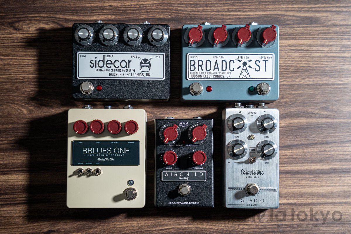 厳選された海外ブティックペダルが入荷しました。 HUDSON ELECTRONICS