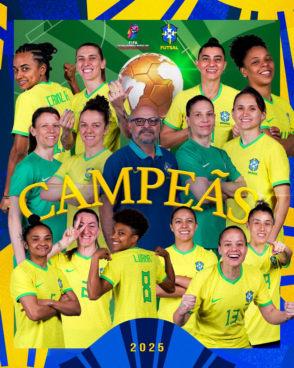 O MUNDO É DO BRASIL. É CAMPEÃO, É CAMPEÃO, É CAMPEÃO, É CAMPEÃO 🏆

Brasil 🇧🇷3x0🇵🇹 Portugal