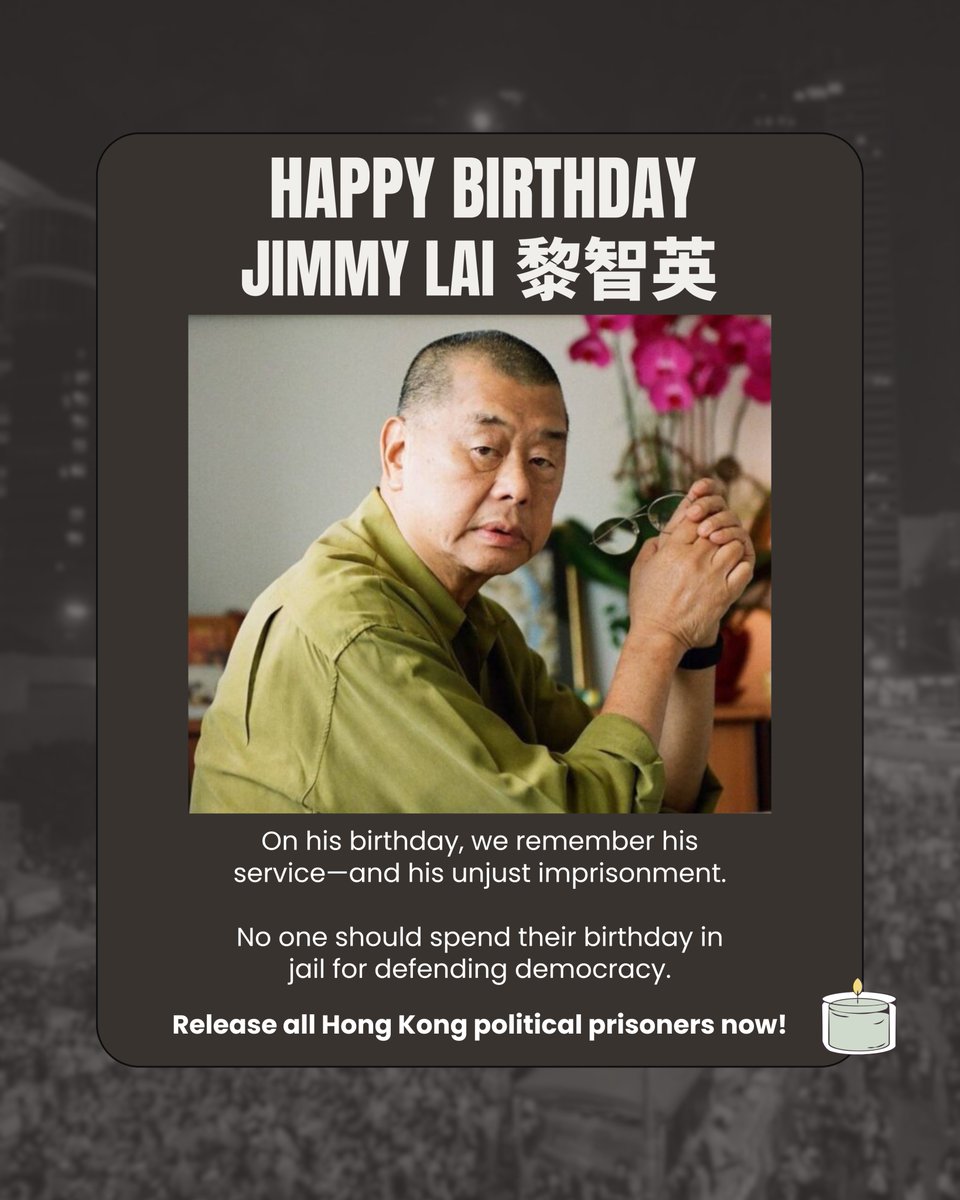 The Committee for Freedom in Hong Kong Foundation tweet media