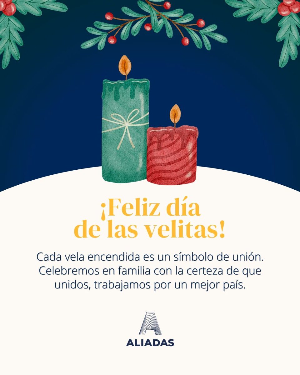 Que la luz de este día nos reúna en familia y nos recuerde que, cuando estamos conectados desde lo esencial, nuestra fuerza se multiplica.
Construir el país que soñamos, es una tarea que nace en casa, se cultiva en comunidad y se proyecta en cada acción que elegimos compartir. 🕯️