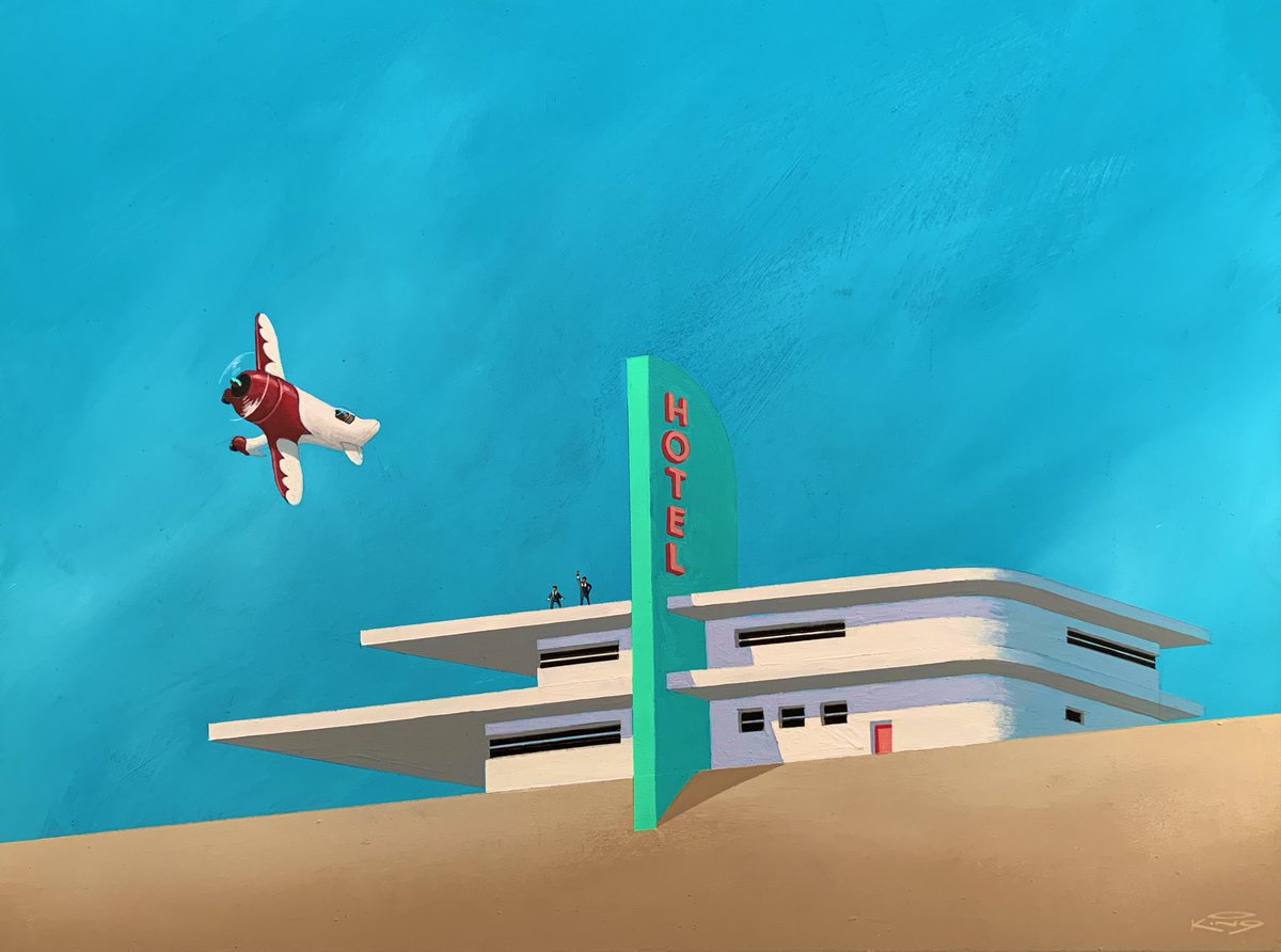 “Happy Hour At The Carlyle”
12x16 panel

Reginald buzzes the patrons of the Carlyle rooftop bar during Happy Hour…

Part of the upcoming Christmas Art Auction launching Dec.11th…place a bid and help the animals in need at the Ottawa Humane Society! 

32auctions.com/ChristmasArt20…