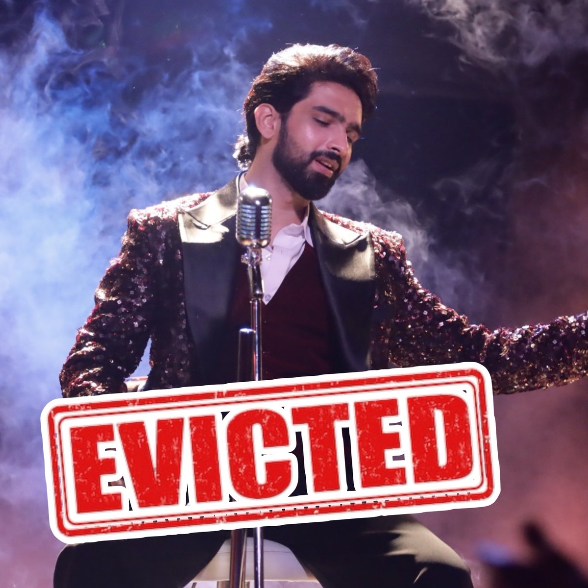 akhbarbani's tweet photo. Amaal Malik gets evicted at Number 5 😮 https://t.co/5xTaKlfq5F