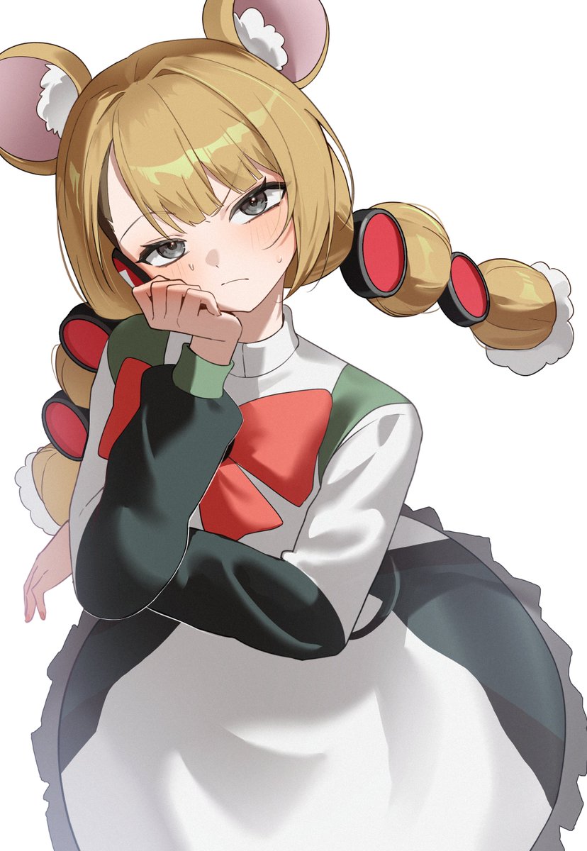 Frosty_snow700's tweet image. 마영택 메이드복 실화냐..? 쉿..너만봐..