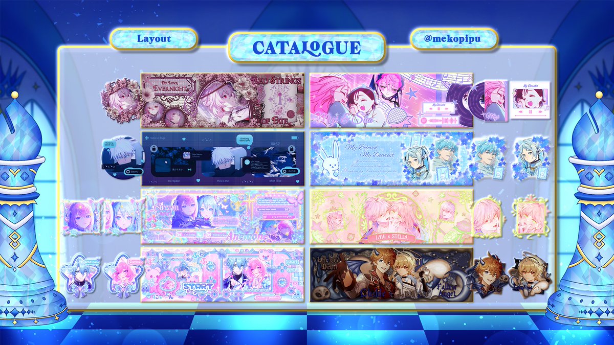 All interactions are appreciated 🩵

𝐎𝐩𝐞𝐧 — match request for opponents to play against ♔

Hai semua! Meko kembali opreq lagi, all catalogue ya &lt;3 Boleh langsung DM meko to order/book :3

Scroll for TnC. 

✦.─ CLOSE. 12 Desember 2025

♖ ht. #zonauang #zonaBA #zonajajan