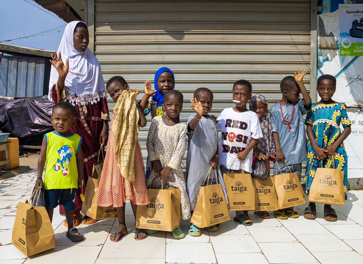Iamhumanfdn's tweet photo. Ghana birthed the vision of the I Am Human Foundation, and last Friday we returned for a powerful purpose. 

Thank you Taiga Restaurant &amp; Peeva beverages, the Mayor of Nima, my team and everyone who made this possible❤️ this is giving back, this is humanity. 
#IamHumanFoundation https://t.co/A5ZXNBuYN0