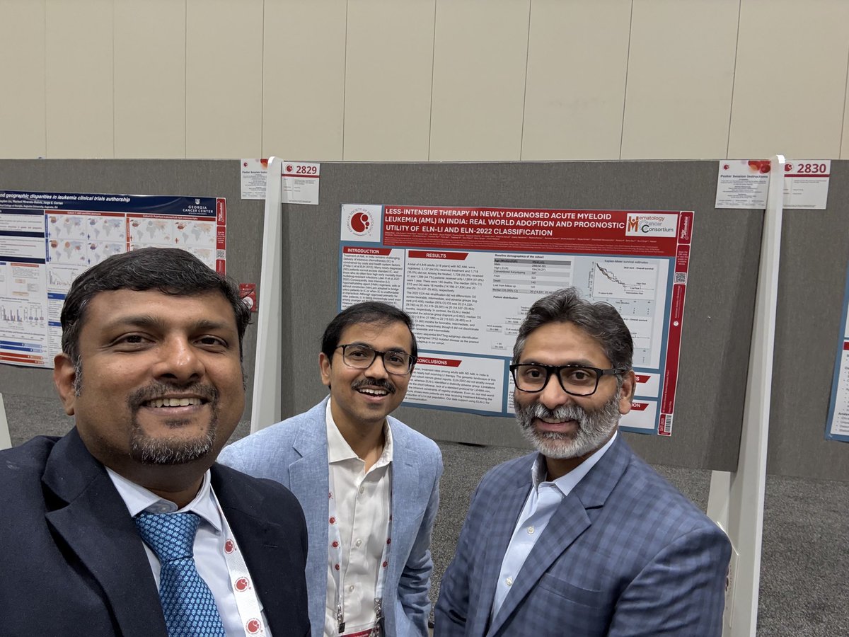 chepsyphilip's tweet photo. hASHtag #ASH25 Thank you for checking our poster renju and Somdev # AMLsm https://t.co/aGPVU63VFB