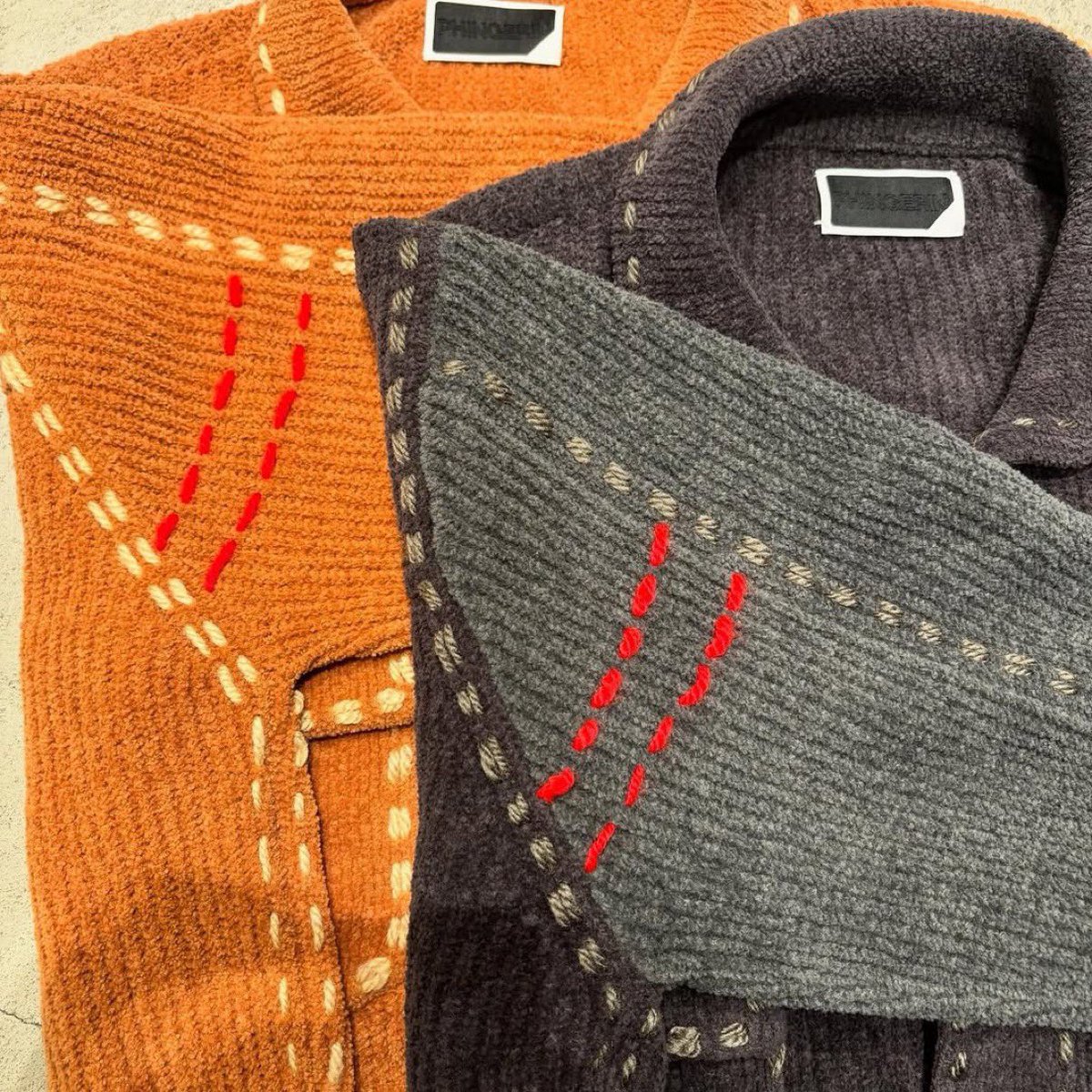 PHINGERIN for BEAUTY&YOUTH 25FW 別注 PG1 KNIT カーディガン 全2色が