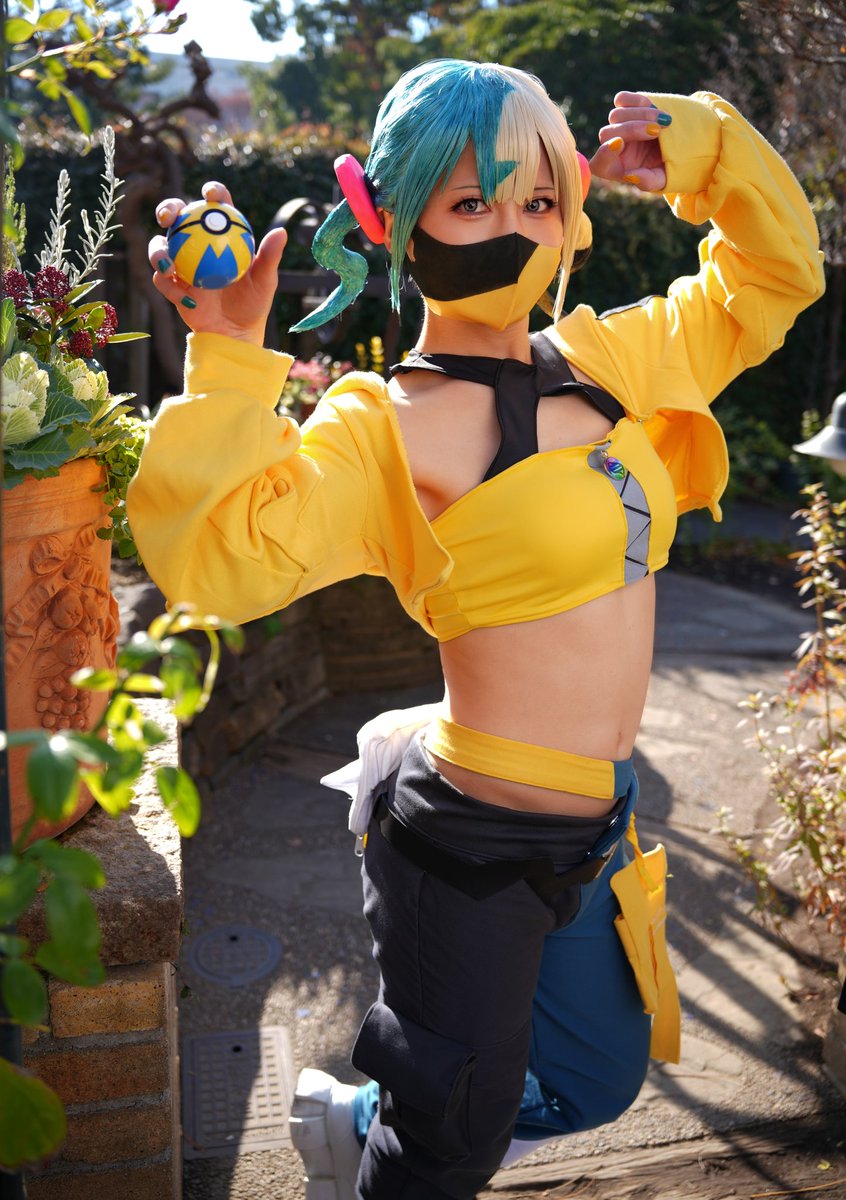 cosplay⏩️ポケモンZA／カナリィ 風邪引いたかも😇 ＃カナリィ