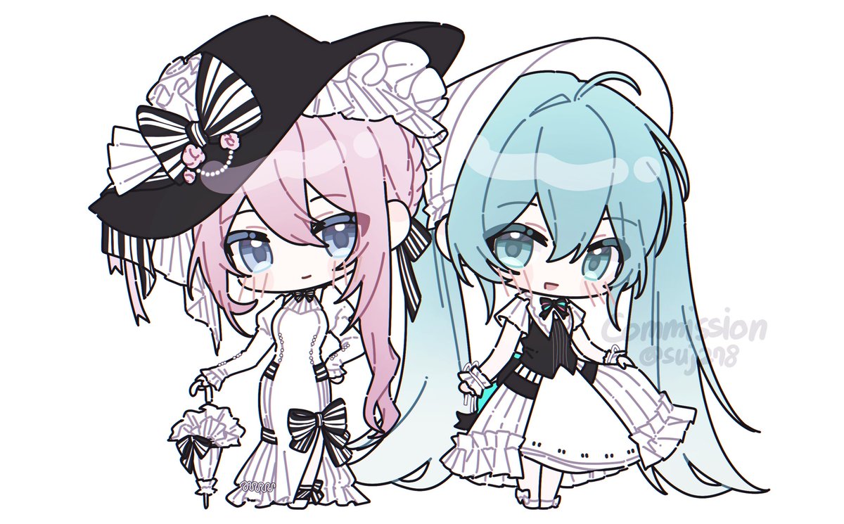 #初音ミク　#巡音ルカ