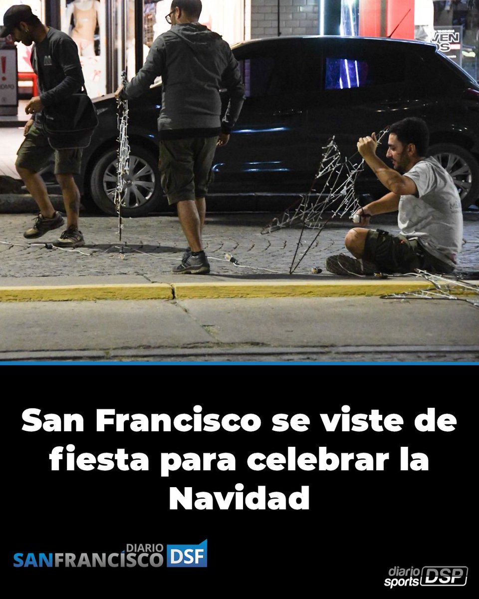 Comenzó diciembre y el espíritu festivo ya se palpita en las calles de la ciudad. Como todos los años, el municipio comenzó con los trabajos de ornamentación en el Centro Cívico, cuya inauguración será el próximo lunes 8 de diciembre ----> shorturl.at/PQ0Zi