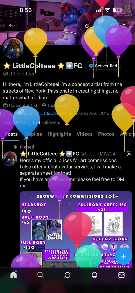 LittleColteee's tweet image. It feels relieving to see balloons again. 🙂