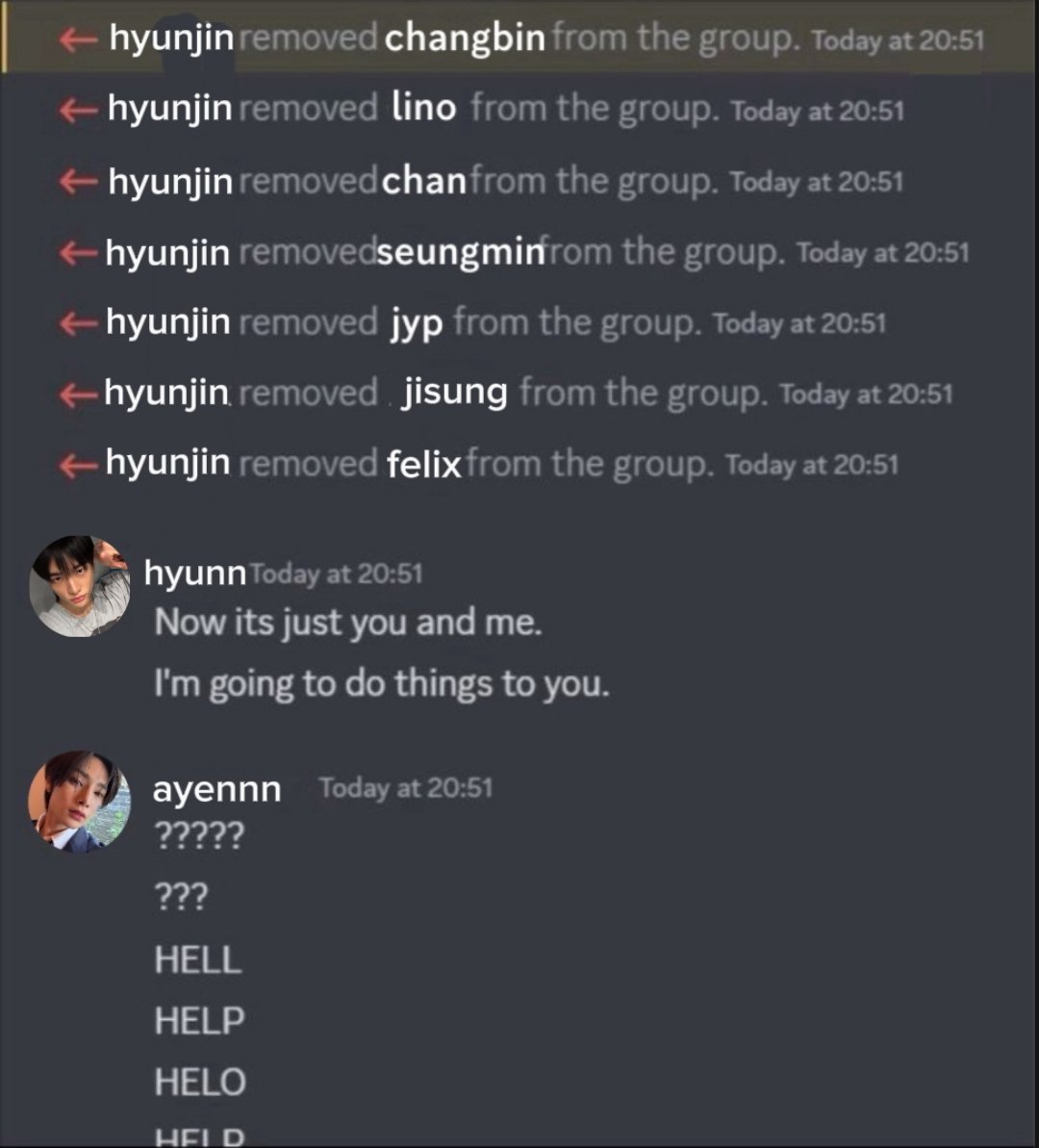 Hyunin on my phone (@foxiretverse) on Twitter photo 