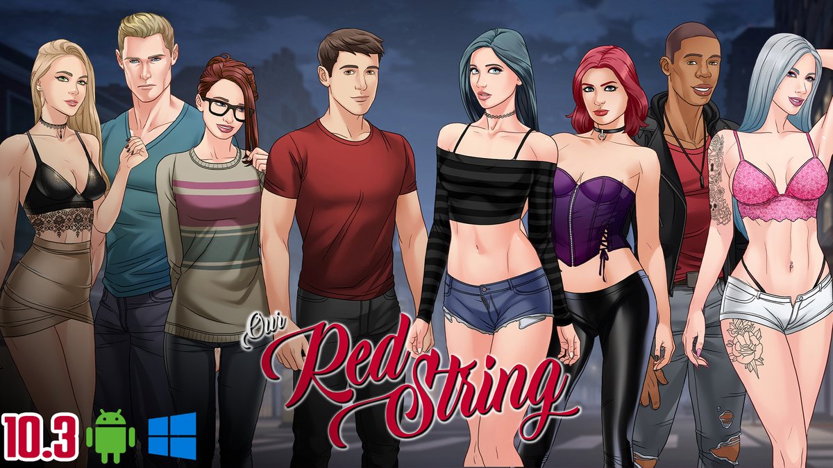 Arokai_'s tweet photo. Our Red String | Ch 14.1.4 Beta | Android y Pc

JUEGO: https://t.co/pCIrTRFilx

Lena e Ian, dos personas luchando por sus sueños y sufriendo por amor, entrelazan sus vidas. Tú serás quien elija entre el amor/lujuria, amistad/traición, moral/inmoralidad, éxito/fracaso. Tus elecciones pueden crear un lío inesperado, ya que enhebras el hilo de su Cuerda Roja.

CREDITOS: Yo