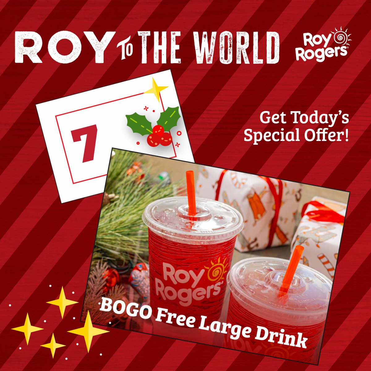 Today, 12/7 only! 🥤✨Use code: DRINKBOGO or mention offer in store!