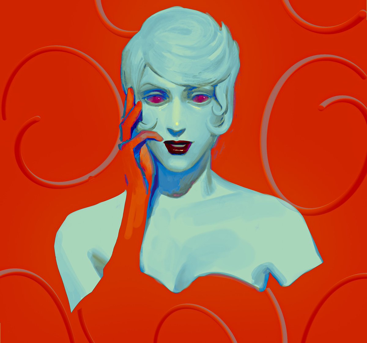 perpbee's tweet image. #HazbinHotelRosie
❣️💄🌹👄