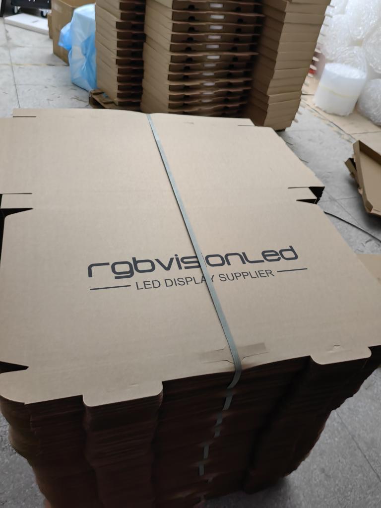 Mailer box for #rgbvisionled T-wall 600*337.5 #COB LED display cabinet. #pantallasled