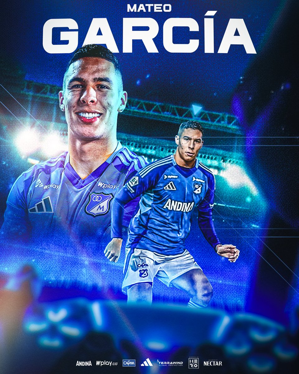 ¡Volver a casa para seguir cumpliendo sueños! 💙🏠⚽️✨ 

¡Mateo García se viste de azul y blanco! 🔵⚪️ ¡Bienvenido al Embajador!