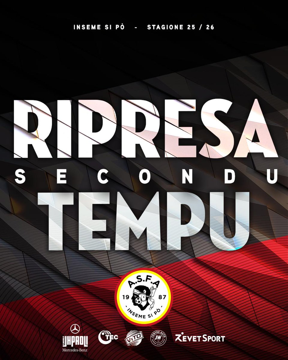 C'est reparti pour la seconde periode #𝙒𝙁𝘾𝘼𝙎𝙁𝘼 1️⃣ - 1️⃣ 

#𝕀𝕟𝕤𝕖𝕞𝕖𝕊𝕚ℙò