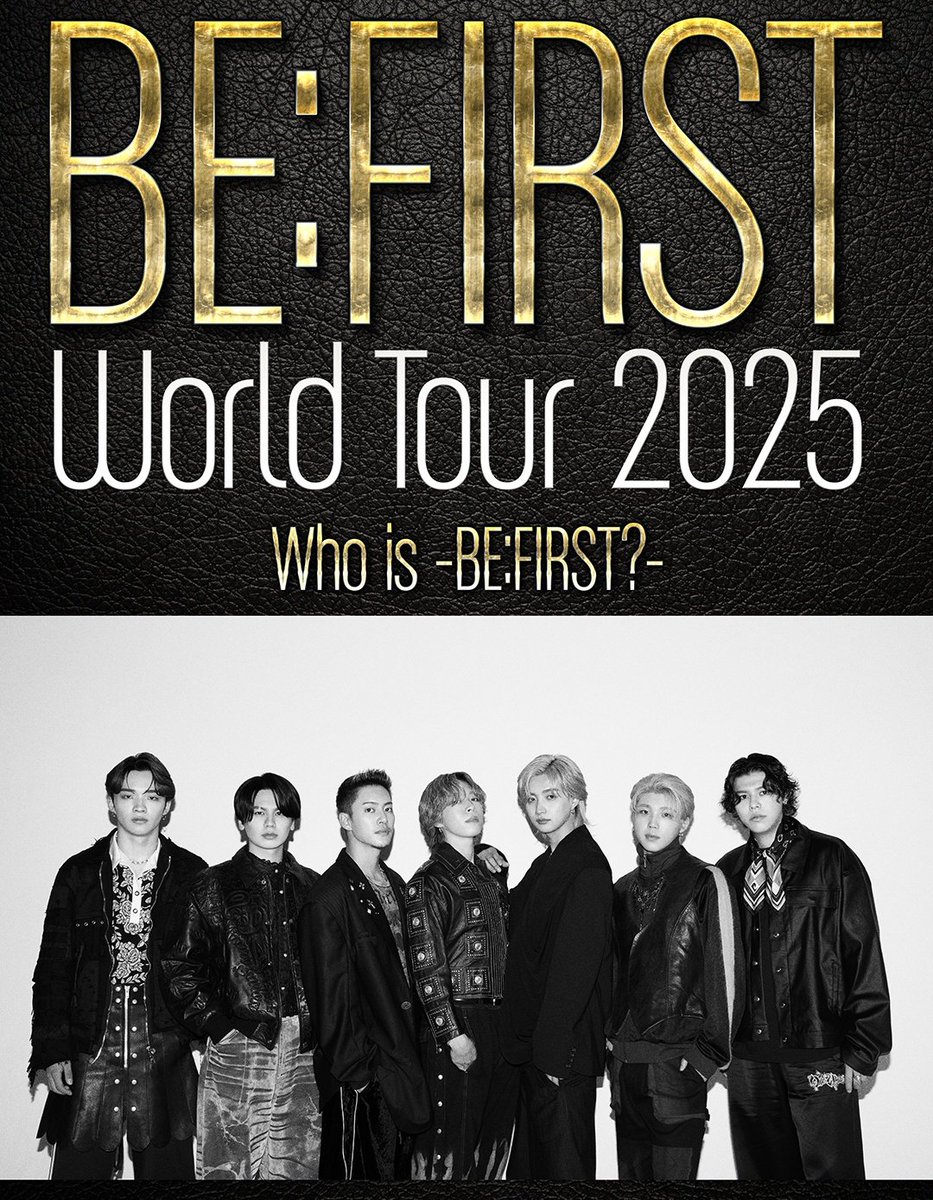 BE:FIRST World Tour 2025 Sサイズセット￼ USEN_HITS BE:FIRST ワールドツアー 「BE:FIRST World Tour 2025 -Who
