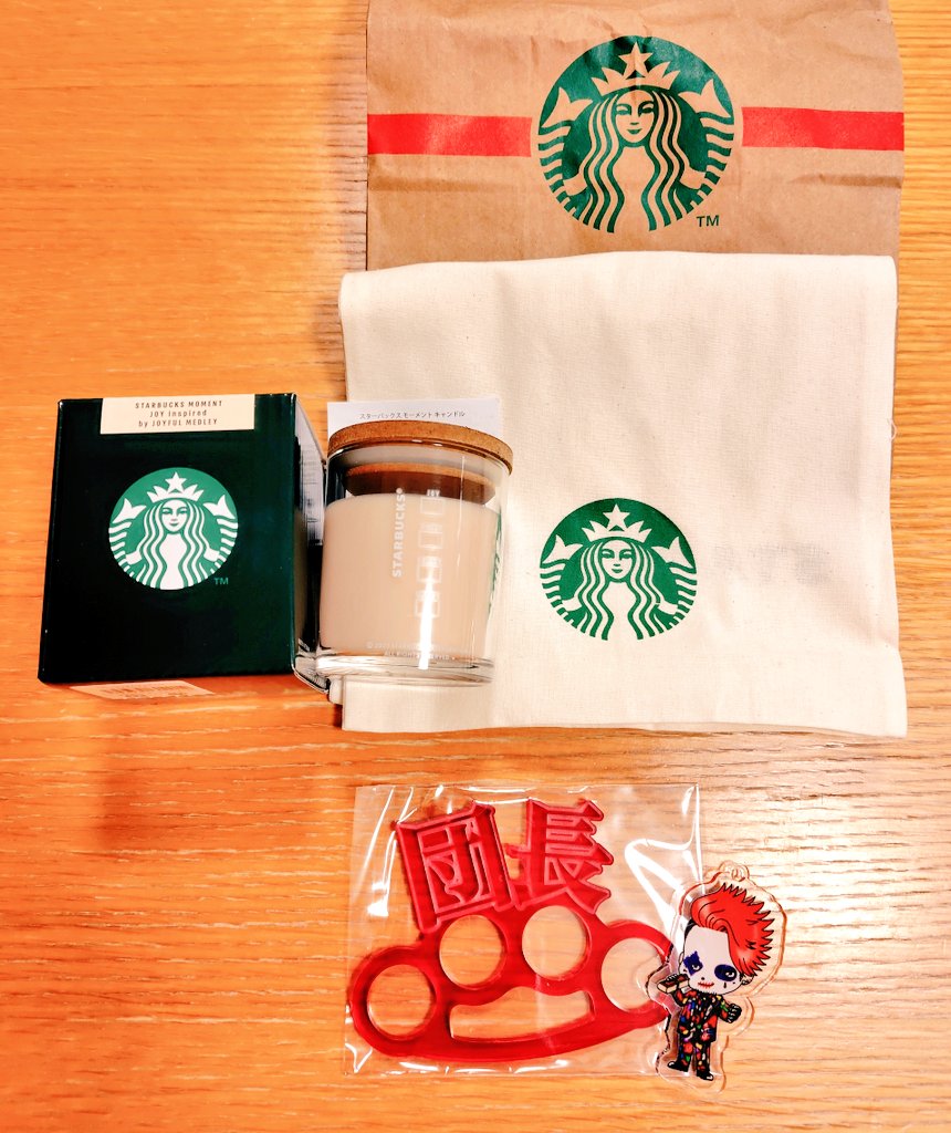 スターバックスコーヒーの高級キャンドル🕯✨めっちゃいい匂いなので