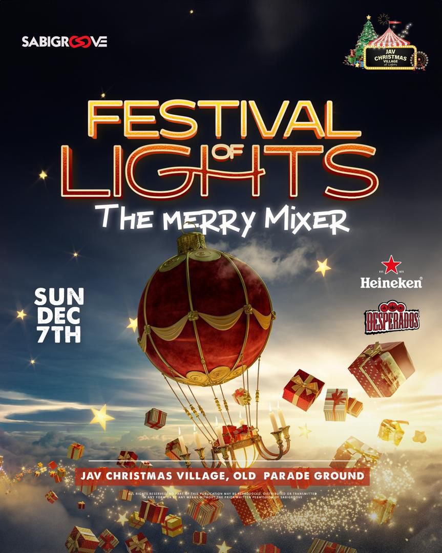 only__kingston's tweet photo. Detty December has officially started!
Festival of Lights is today.
Come and party, connect and make friends tonight.
๐
Dec 7
โ 6PM
๐ JAV Holiday Village.
Get your tickets now๐๏ธ
#FOL25
#FestivalOfLights https://t.co/3sbQf8UMpu