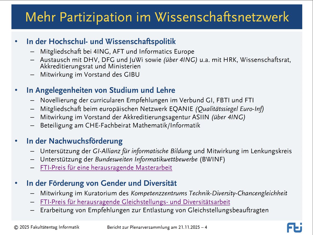 AnnyCurie's tweet photo. In Hamburg beschloss der Fakultätentag Informatik Ende November u. a. sich zur verstärkten „Partizipation im Wissenschaftsnetzwerk“ in „der Förderung von Gender und Diversität“ zu engagieren. https://t.co/VRfLf2Xe9T