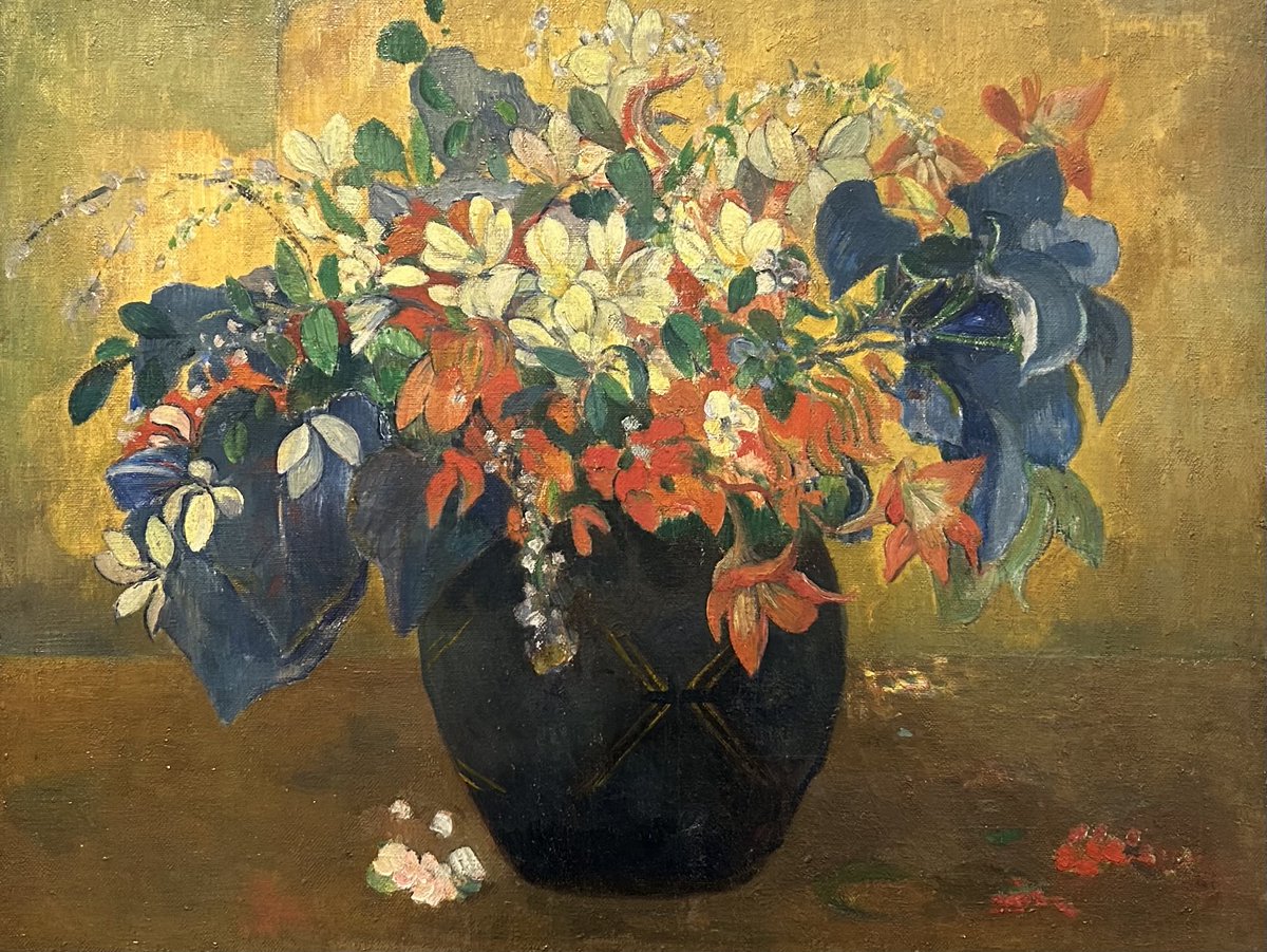 同じくRoom 43、ポール・ゴーギャンの「花瓶の花（A Vase of Flowers