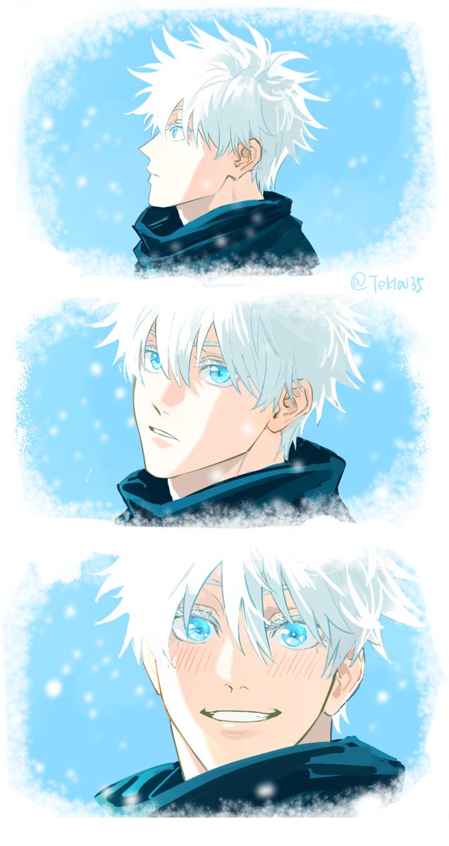 Tekla135's tweet image. #satosugu  #五夏 
极限滑铲终于赶上了！！！生日快乐悟酱！