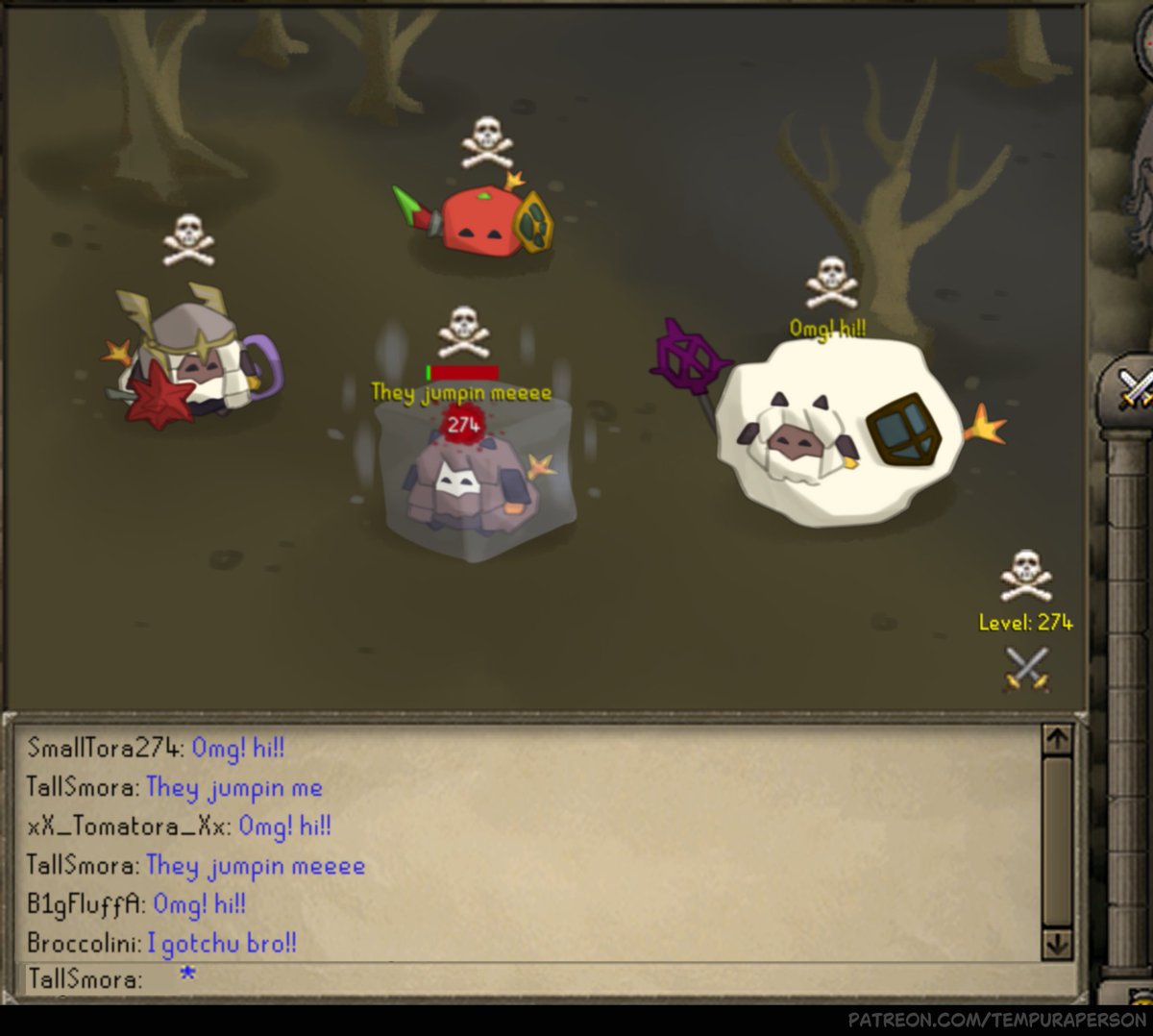 tempura_person's tweet photo. PKing in deep Wildy (gone wrong) https://t.co/7vr6VTjvK2