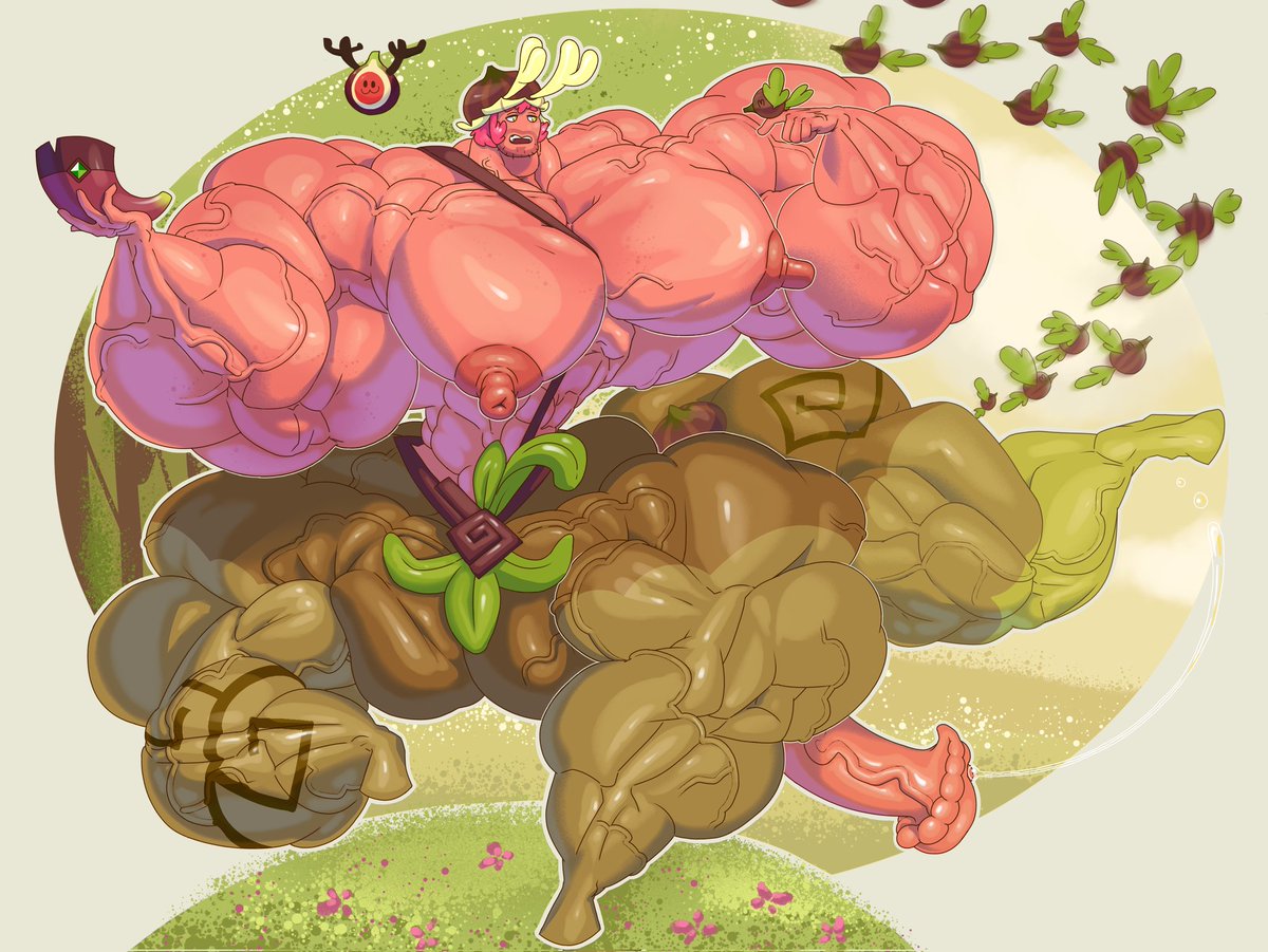 Collab With <a href="/slumberingsomni/">SlumberingSomni.bsky.social</a> 

#nonbinary
#cookierunkingdom 
#cookierunfanart