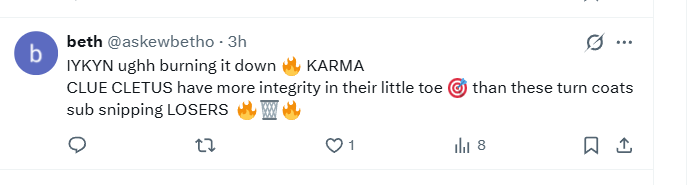 oh really?!? Very interesting