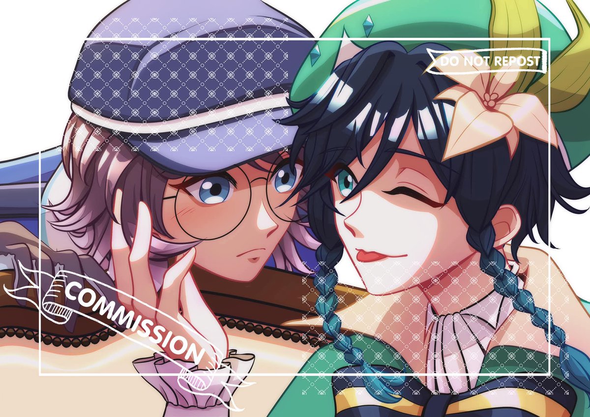 Naruchacha_'s tweet photo. @CmsnArtist_Id Semoga sender suka style begini, kebetulan aku juga player HSR.. ✨
Price list couple cell-shading:
~Headshot:150k
~Halfbody:200k
~Full body:250k https://t.co/G2KTAuiZS4