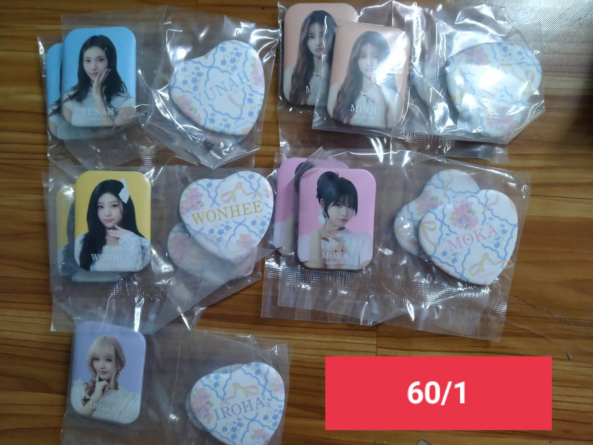 Pikeshopp's tweet photo. สแตนดี้ แยก ชิ้นละ 150-
(เหลือ minju 2 /yunah 1 / iroha2)
เข็มกลัด ชิ้นละ60-
ส่ง40 
#ตลาดนัดไอลิท
#ตลาดนัดILLIT
#ตลาดนัดkpop https://t.co/hXYd9Dwbom