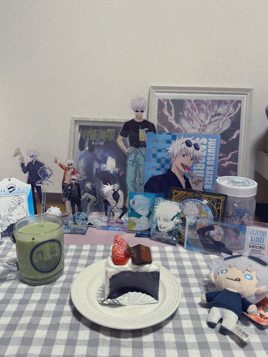 shasha_hello's tweet photo. 25.12.07
Gojo Satoru
誕生日おめでとう🎂
今年もありがとうございます。
#呪術廻戦
#五条悟
#五条悟生誕祭2025 
#GojoSatoruhappybirthday https://t.co/EgEttMHUo5