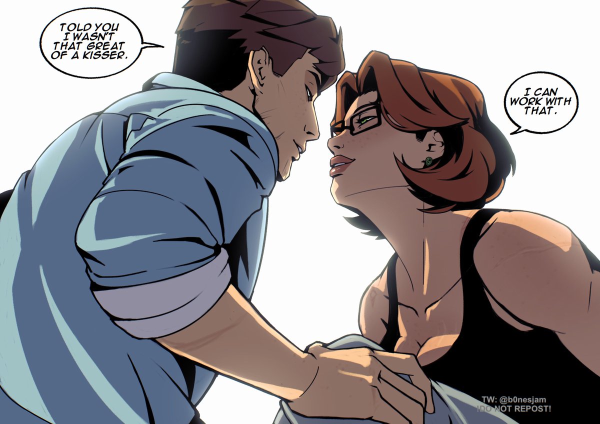 B0nesJam's tweet photo. I am a man of my word

 Oracle and Robert kissing sloppy style 🫡

#DC #DISPATCH https://t.co/seeHp3rKKR