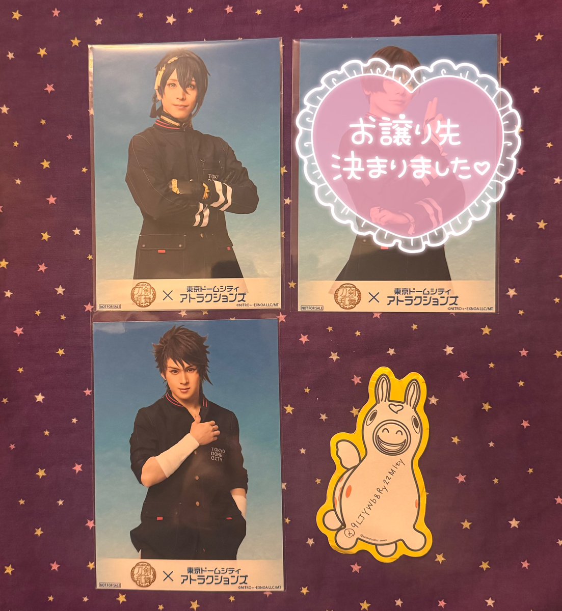 交換/譲渡】ミュージカル刀剣乱舞 刀ミュTDC 東京ドーム 乱舞博覧会