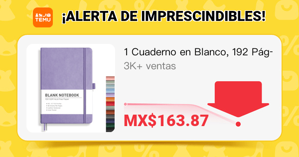 lucelividal1's tweet photo. 1 Cuaderno en Blanco, 192 Páginas, Tamaño Mediano A5 (14.48cm x 21.08cm), Tapa Dura de Cuero, Papel Grueso de 100 GSM, para Dibujar, Pintar y Bocetar
🎉 Precio del cupón[MX$163.87]
👉 Link: https://t.co/YBwP09RZFj https://t.co/gJKaNpcEFi