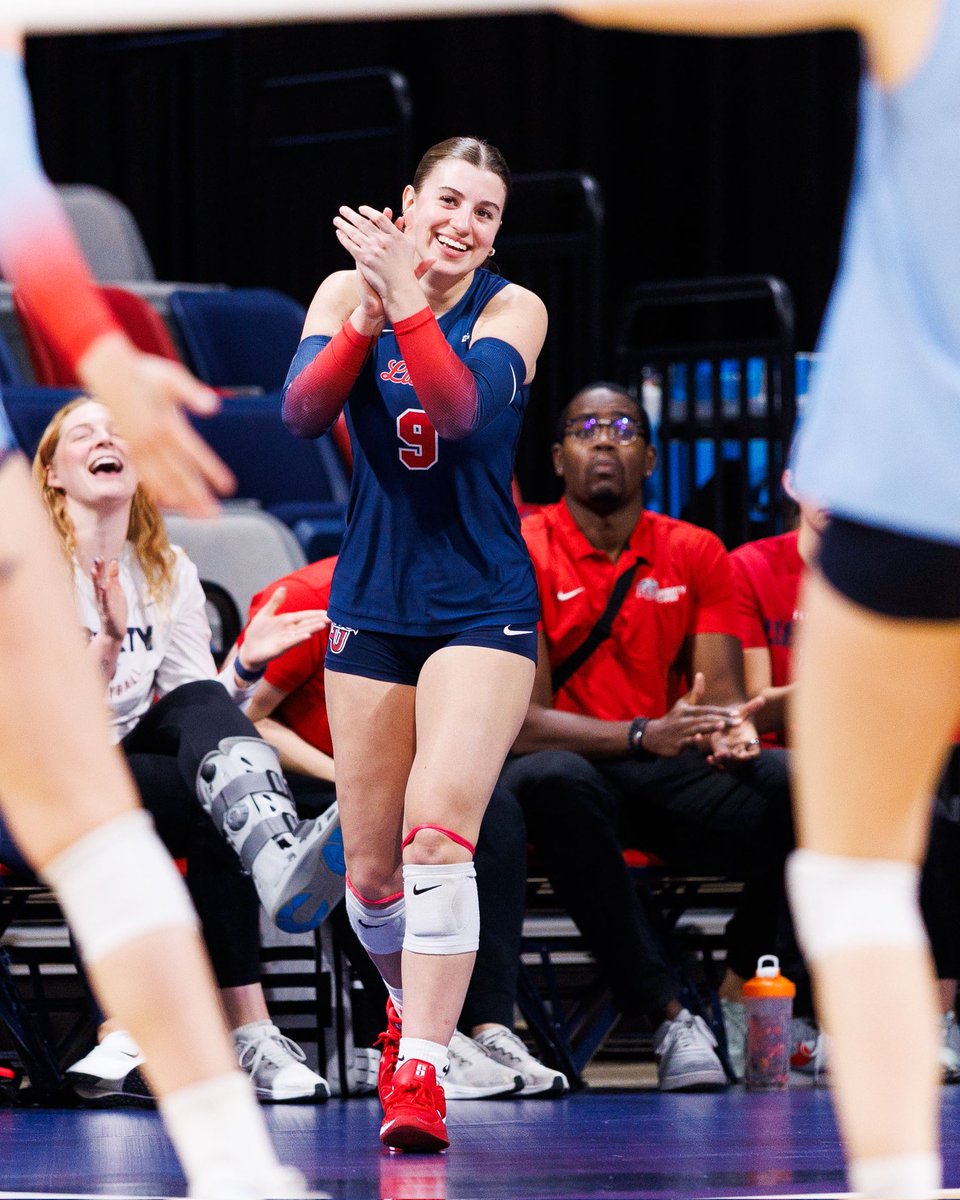 Liberty Volleyball tweet media
