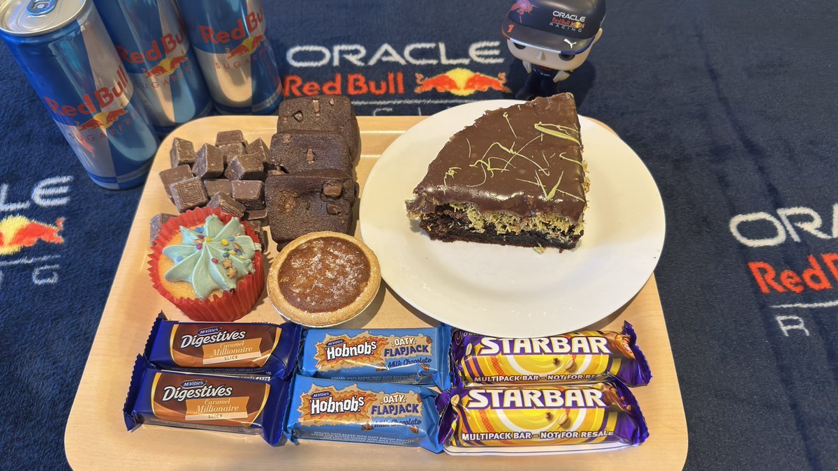 ArgyllSeaGlass's tweet photo. And for the final #MikesSnacks of the F1 season we have the Dubai chocolate and pistachio cake π
With lots of added extras for the Abu Dhabi Grand Prix ποΈ
Extra @redbull needed for this race π₯΄
Come on Max Verstappen π¦
#AbuDhabiGP https://t.co/YkoMwPq5Lz