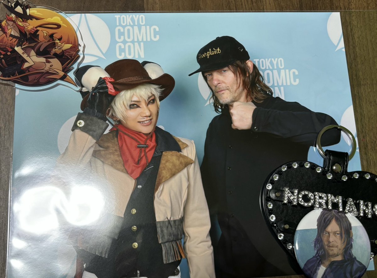 またストライカーでもノーマンに会ってきた！！！
wow〜 て褒めてくれたノーマン優しいし、ポーズ合わせようとしてくれたのか戦ってるのか　んむっ😡てした顔可愛すぎる🥹🥹🥹🥹🥹🥹

服の乱れは写真見るまで気が付かなかった🤣