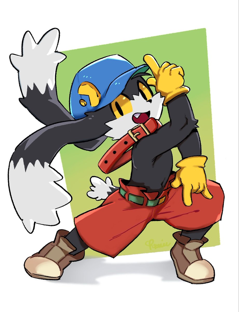 What? This year I haven’t drawn Klonoa yet? 😂 Let’s fix that.