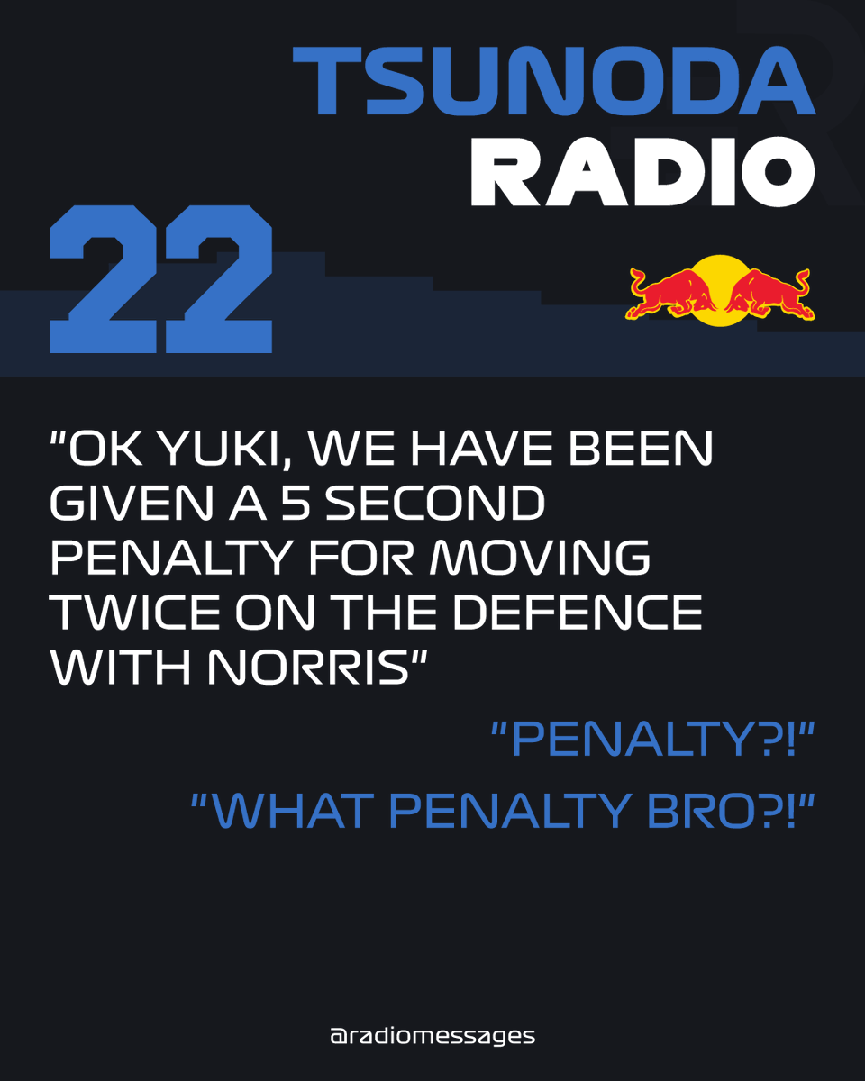 Famous last words from Tsunoda: “I know what to do.” 🫣 #AbuDhabiGP #F1