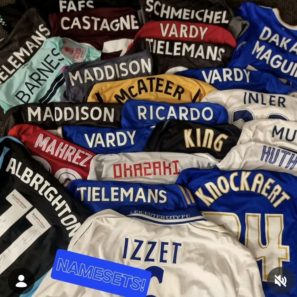 lee1978lcfc's tweet photo. This Saturday 13th Dec at the sports shop near the old market 👇

Leicester City shirts pop up shop - JC Sports, Leicester City Centre - 10am-6pm
All sizes, all eras of kits.
Also a charity raffle for great signed prizes 🔥
Likes and reposts appreciated 🙏
#lcfc 💙🦊 https://t.co/hOp0DRHmhV