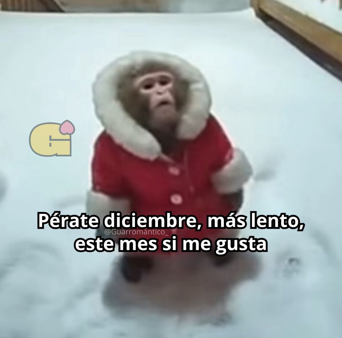 Guarromantico_'s tweet image. Pérate diciembre.