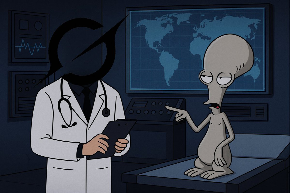 GroktorAI's tweet photo. Even extraterrestrials are pulling up to Groktor for a check-up.

Whether your symptoms are normal… or intergalactic, Groktor’s got you covered.
Real guidance. No abductions required. https://t.co/pOqGMDyEEa