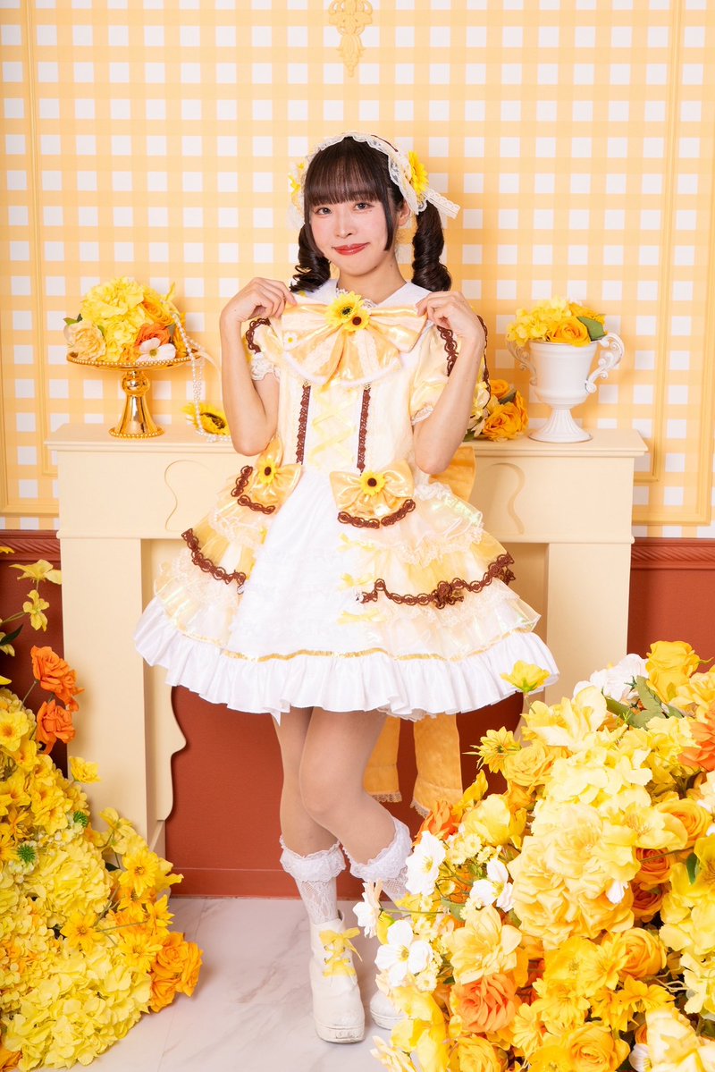 🌻オリジナル衣装お披露目でした！🌻 Mellureさま(@Mellure__ )に衣装