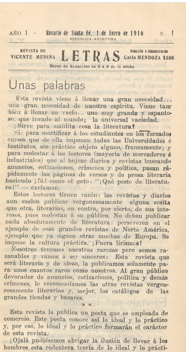¿Qué habría sido de Argentina sin Murcia?
El murciano Blas Parera compuso la música de su himno.
San Martín, y su independencia, que luchó en el Batallón Murcia y ese "azul Murcia" de su bandera.
Vicente Medina, de Archena, y su revista "Letras", publicada en Rosario...