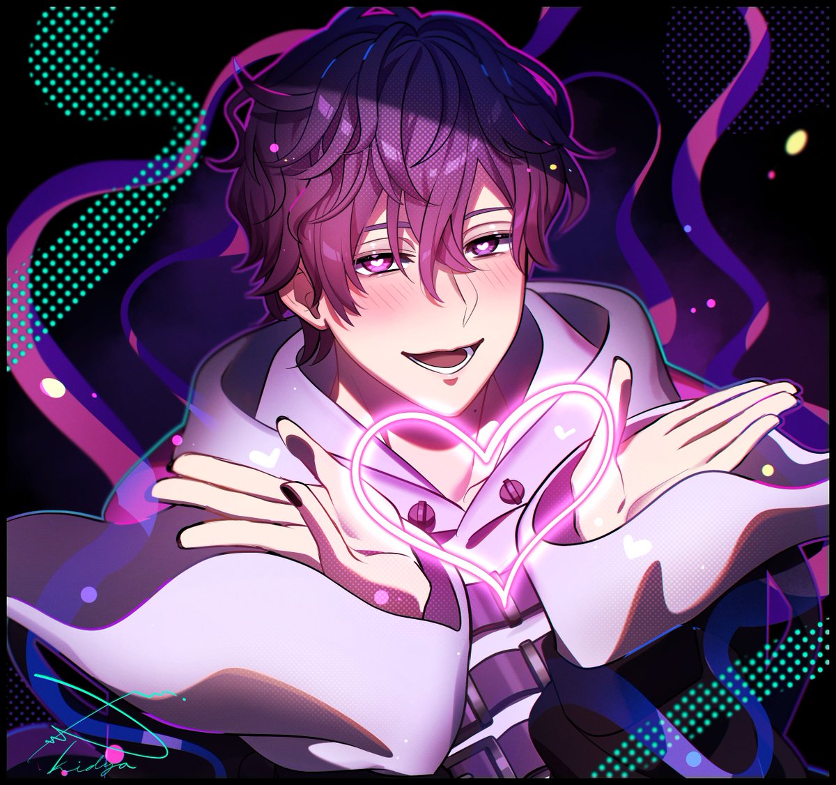 モニタリング最高でした……🥲🙏🫴💮💜🚪👁💭
 #VioletAtelier