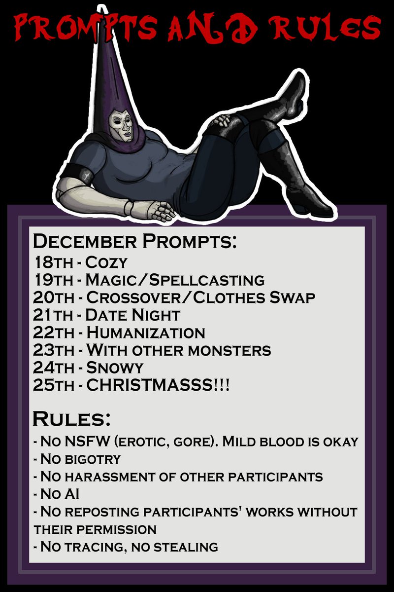 I present you something me and <a href="/eggss_b/">Eggss_B</a> were working on for the last week, a small #DarkDeception event in celebration of the Puppet King's month!!
Please read the cards and spread the news around!

This is a preparation post, the event starts on December 18th!