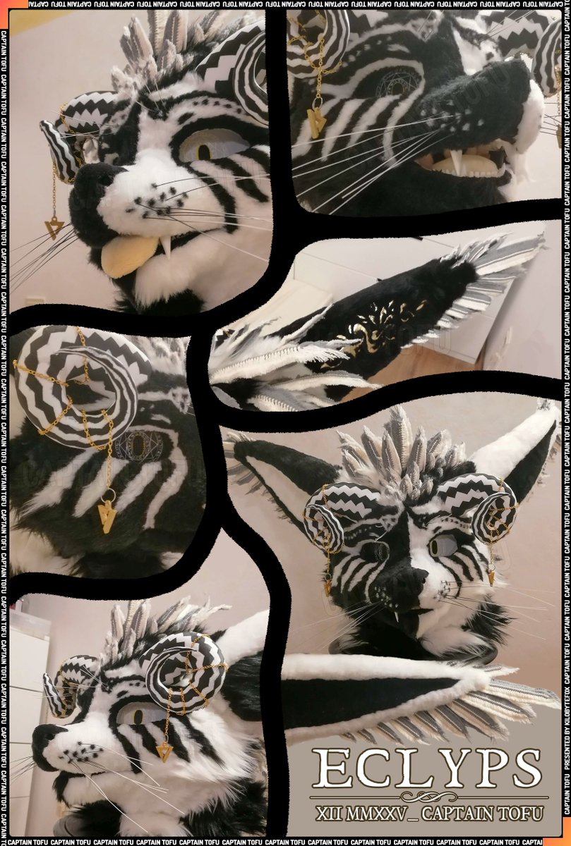 'Eclyps' - Ready to spread the Light~
A Fursuit Comm for <a href="/SunKingMoro/">🔆 Moro 🔆</a> that has been challenging my patience over and over again. The Feathers, Horns and Eyes were difficult but in the end I gave it my best and I'm very satisfied!

And now he's finally ready to join his Owner x3